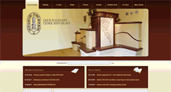Desktop Screenshot of cechkamnaru.cz